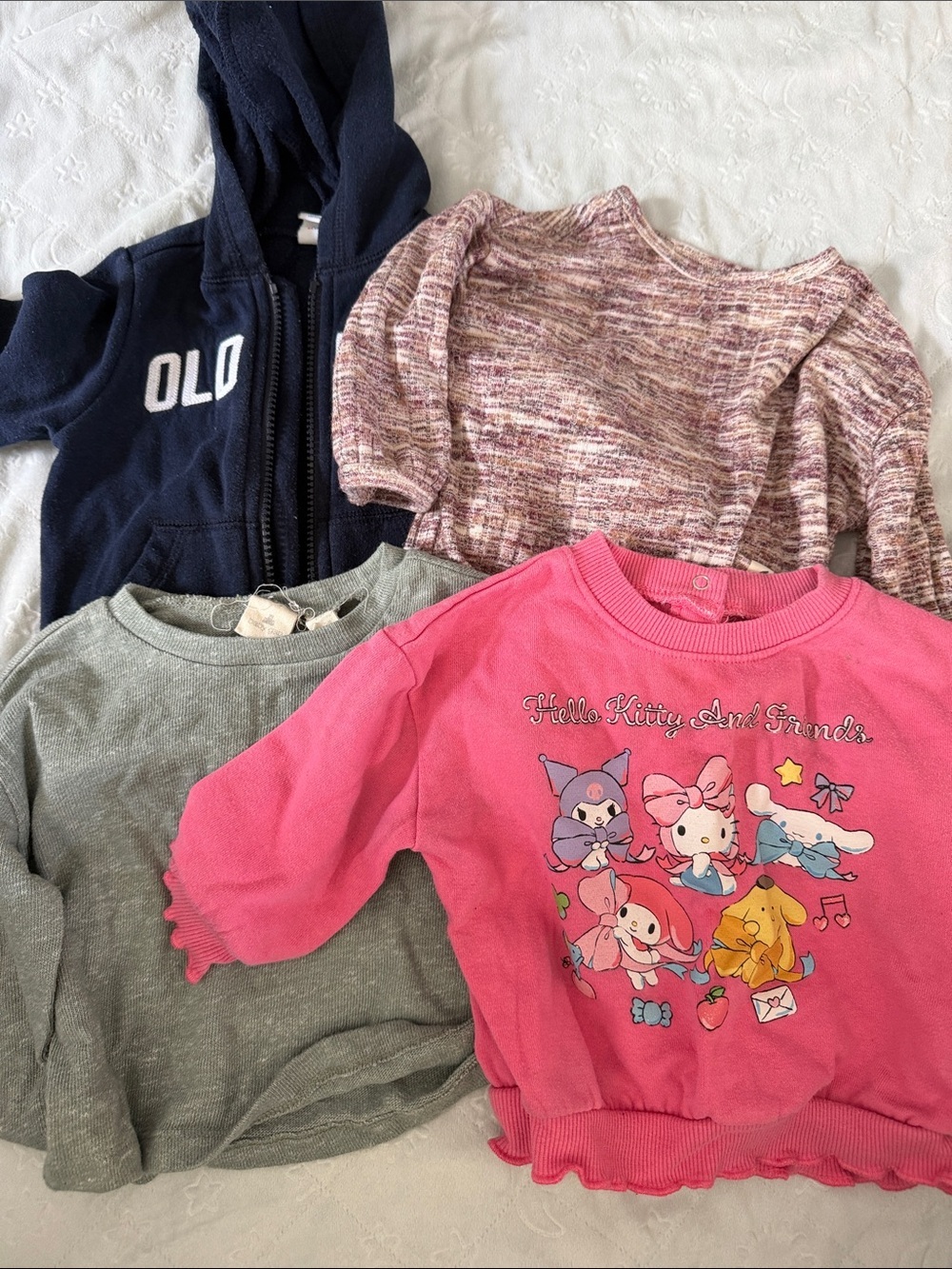 Hello Kitty Hot Pink Graphic Pullover Sweatshirt for Kids - Picture 1 of 10